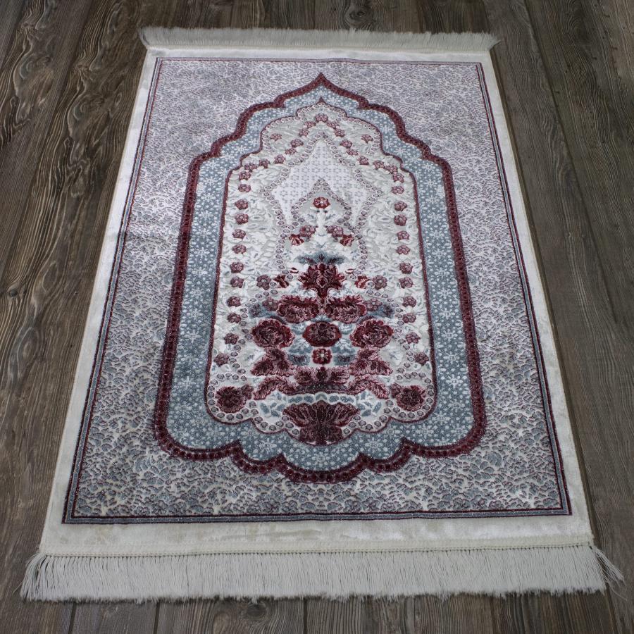 【並行輸入品】 Modefa Turkish Islamic Velvet Prayer Rug Prayer Mat Carpet for_6