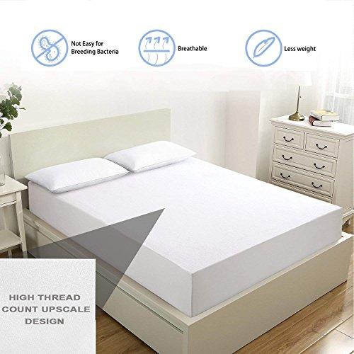 【並行輸入品】 Taj Linens Premium Bed Sheet Set， 18'' Dp， 500 TC Hypoallergenic_7