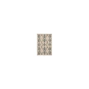 【並行輸入品】 SAFAVIEH Bohemian Collection 2' x 3' Beige / Black BOH703Z Handm_2