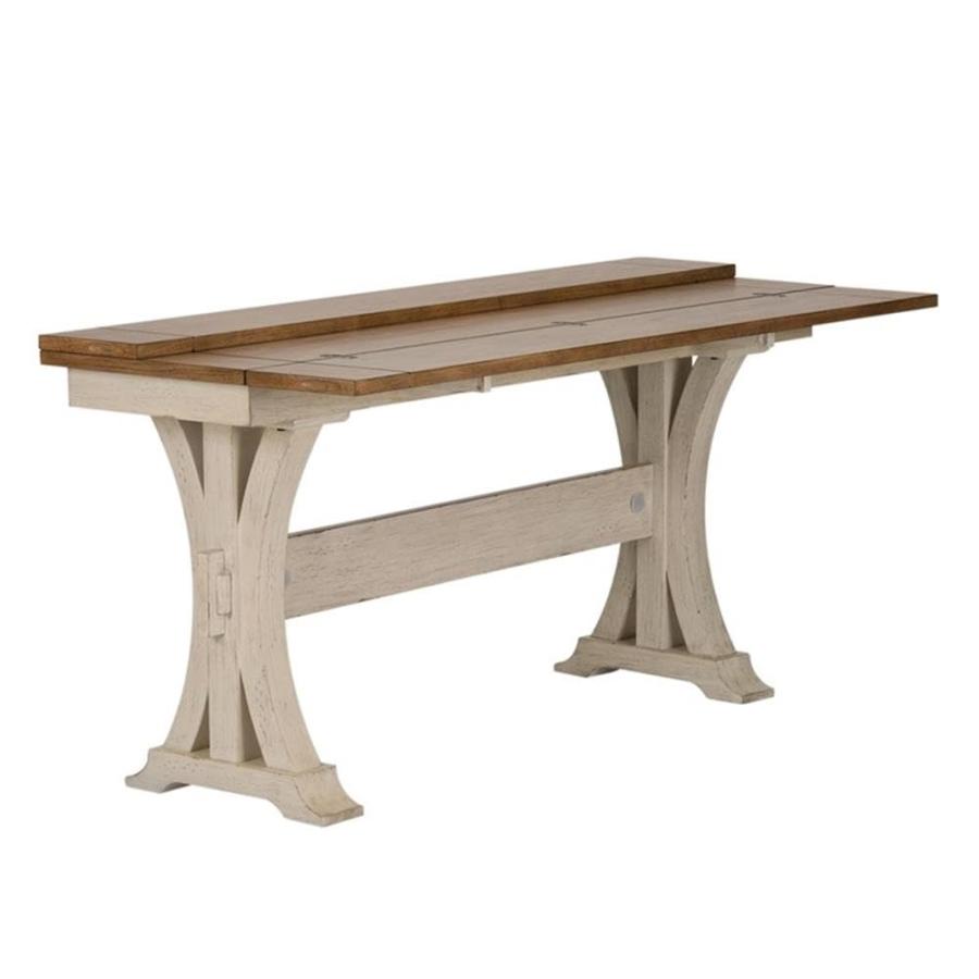 【並行輸入品】Liberty Furniture Farmhouse Reimagined Flip Lid Sofa Table 141［並行_6