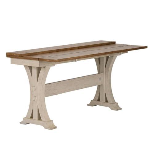 【並行輸入品】Liberty Furniture Farmhouse Reimagined Flip Lid Sofa Table 141［並行_7