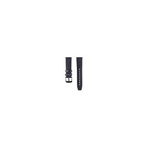 【並行輸入品】 MeShow 22mm Genuine Leather Carbon Fiber Embossed Pattern with S_5
