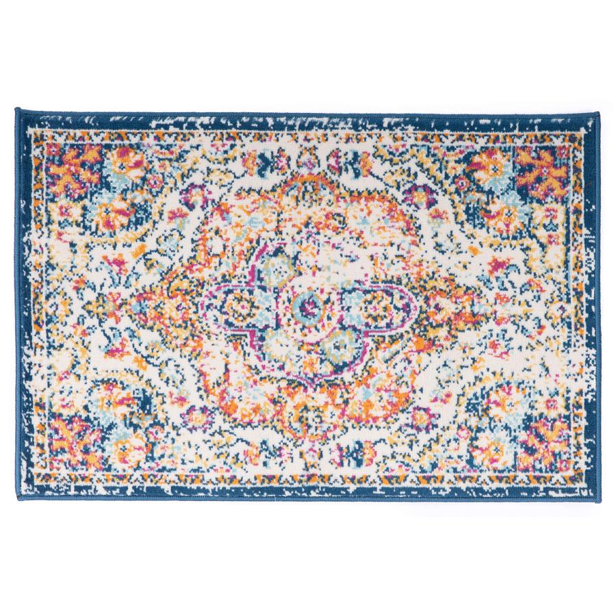 【並行輸入品】 Rugshop Vintage Distressed Bohemian Area Rug for Living Room， Be_3