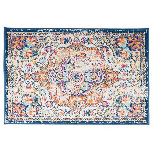 【並行輸入品】 Rugshop Vintage Distressed Bohemian Area Rug for Living Room， Be_4
