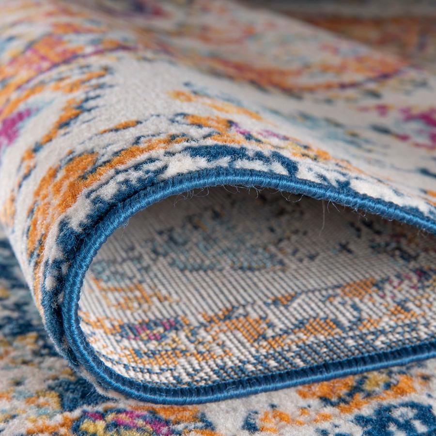 【並行輸入品】 Rugshop Vintage Distressed Bohemian Area Rug for Living Room， Be_9