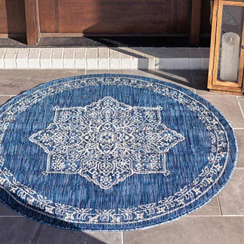 【並行輸入品】 Unique Loom Outdoor Traditional Collection Area Rug Antique (4_1