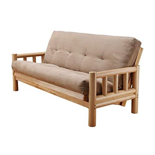 【並行輸入品】 Chalet Complete Futon   Frame and Mattress Set   Log Like with Iの画像