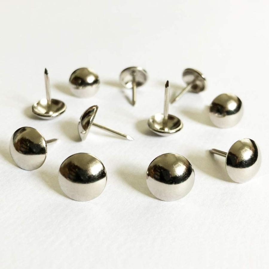 【並行輸入品】500個入り: 直径11mmx長さ17mm ソファ内装タック 木製家具 装飾タック ホブネイル 親指釘 ホームDIY室内装飾用釘