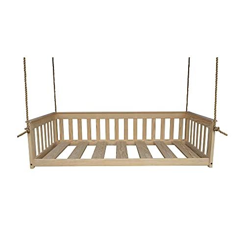 【並行輸入品】A\u0026L Furniture VersaLoft アーミッシュ製パインツインミッションスイングベッド 索条付き添い人 未完成 A\u0026L