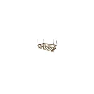 【並行輸入品】A\u0026L Furniture VersaLoft アーミッシュ製パインツインミッションスイングベッド 索条付き添い人 未完成 A\u0026L