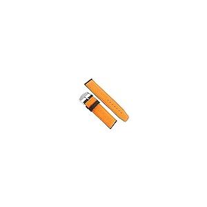 【並行輸入品】22mm Milano Spinnaker ブラックケブラーオーバーロリカパッド入りメンズウォッチバンド 3303 22mm Miの画像
