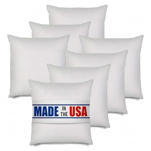 【並行輸入品】 MSD 7 Pack Pillow Insert 28x28 Hypoallergenic Square Form Sham S
