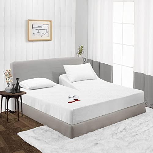 【並行輸入品】 Top Head flex Split King Mattress protector Fitted Style 12" Dee