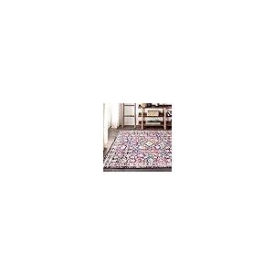 【並行輸入品】 JONATHAN Y Modern Boho Floral Multi/Purple Indoor Area Rug， 4x6，_8