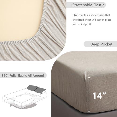 【並行輸入品】Simple&Opulence 簡単フィット 通気性プレミアムダストフリル クラシックな14インチドロップベッドスカート ツイン_6
