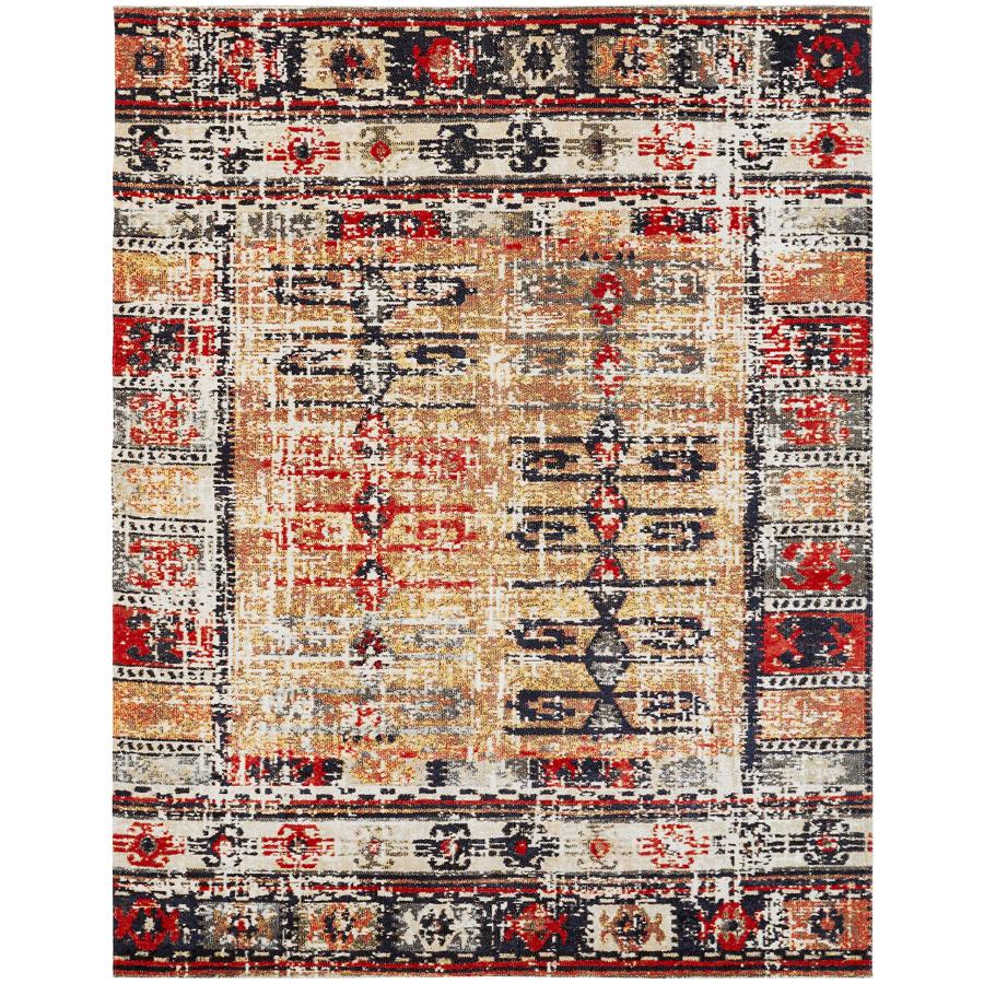 【並行輸入品】 Kalaty Modena Collection Desert Red Multi Color Indoor/Outdoor Aの画像