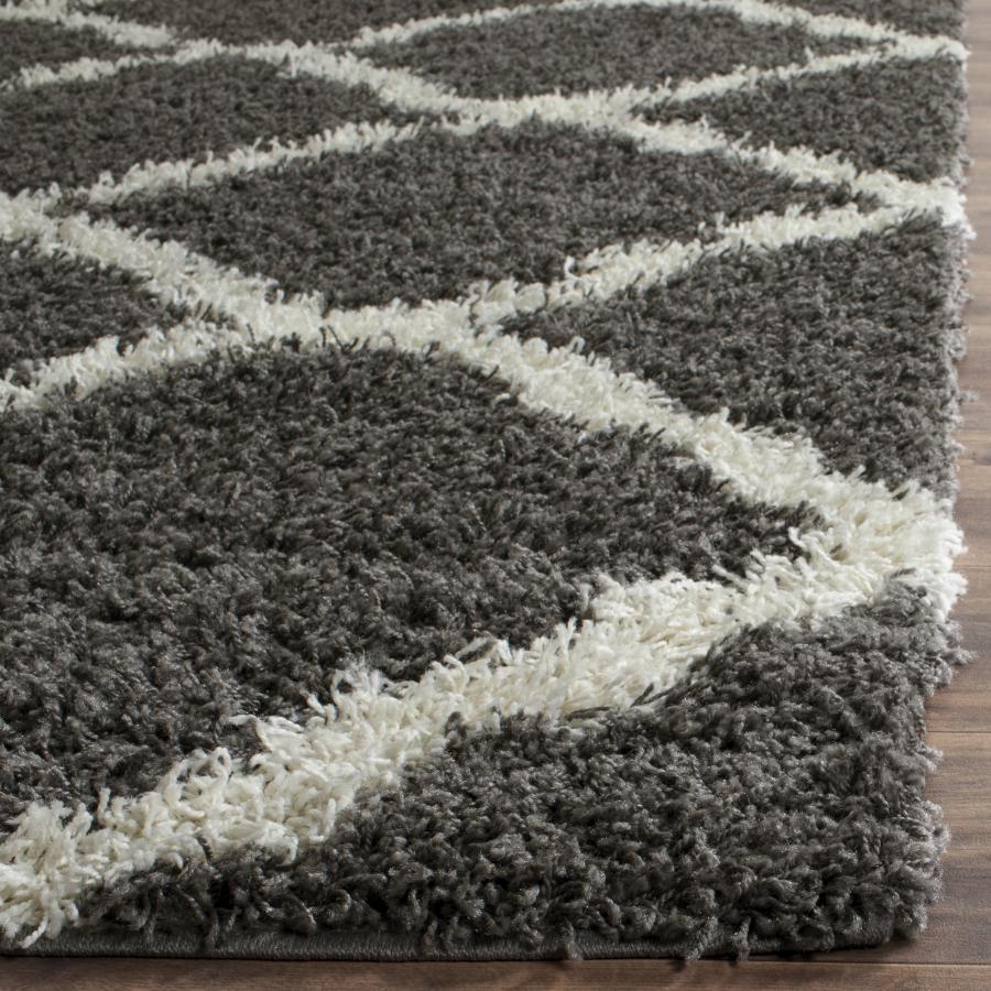 【並行輸入品】 SAFAVIEH Dallas Shag Collection Accent Rug 2'3" x 4'， Dark Gre_3