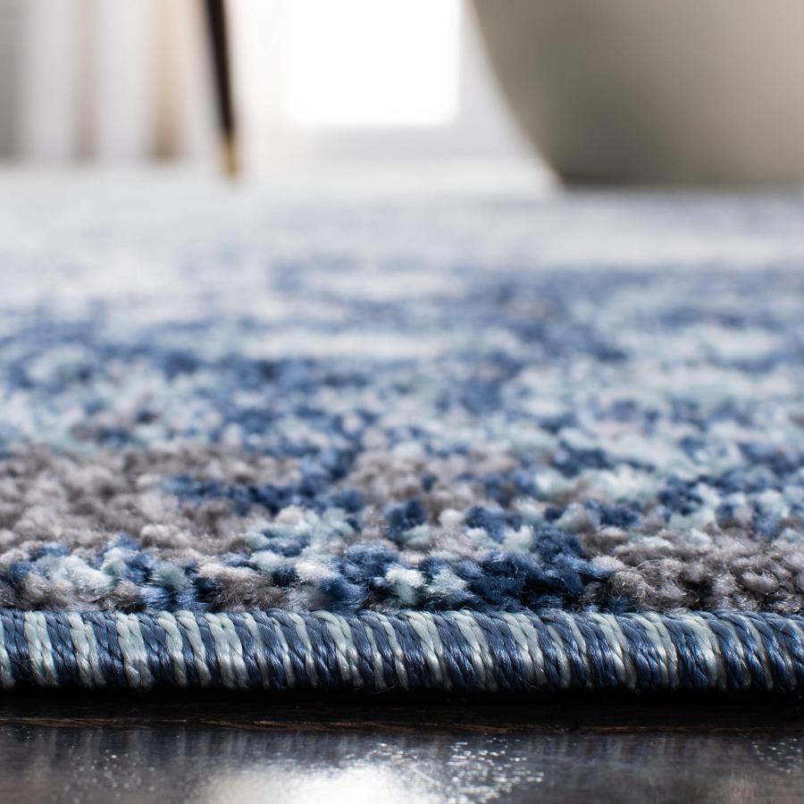 【並行輸入品】 SAFAVIEH Aston Collection Runner Rug 2' x 8'， Light Blue & Gre_9