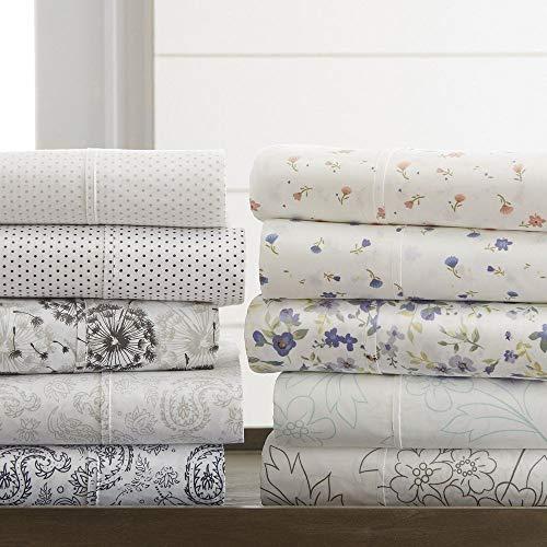 【並行輸入品】 4 Piece Queen Casual Premium Coarse Paisley Design Printed Bed S_7