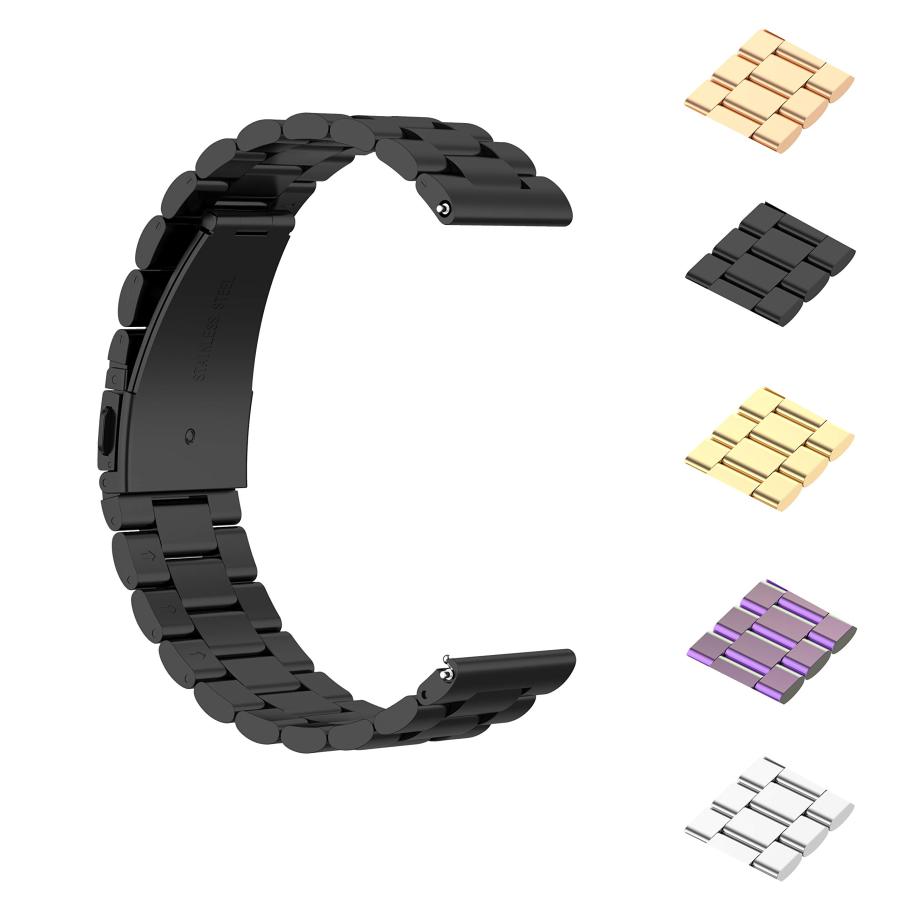 【並行輸入品】Classic Stainless Steel Metal WatchBand Compatible with Huami Ama_2