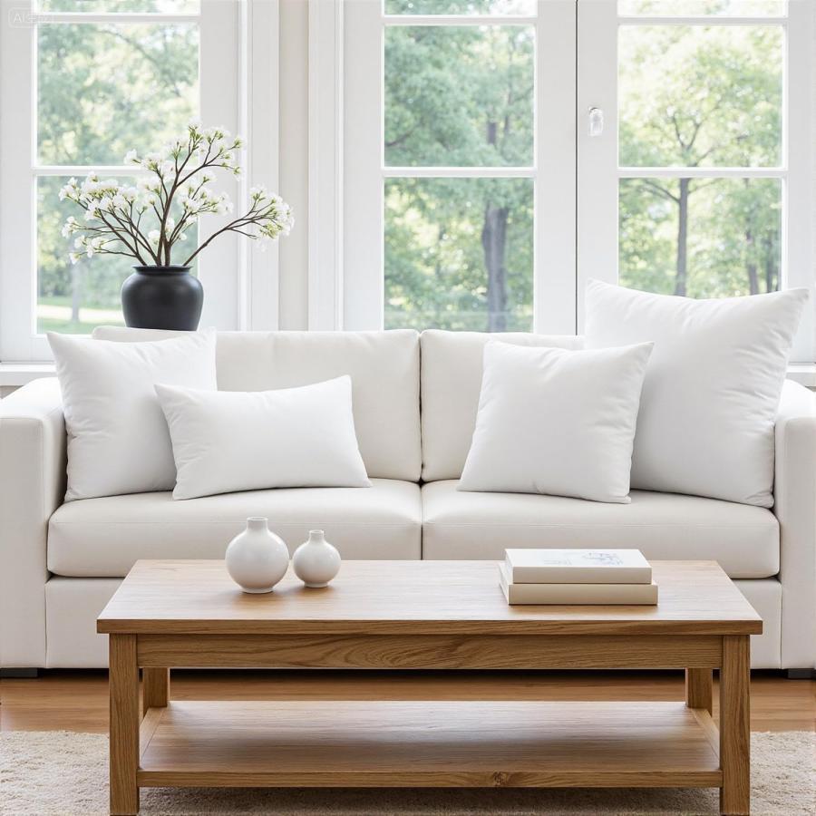 【並行輸入品】MIULEE (ミウリ―) クッション中材 低刺激性 プレミアム ベッド/ソファ MIULEE Throw Pillow Inse_9