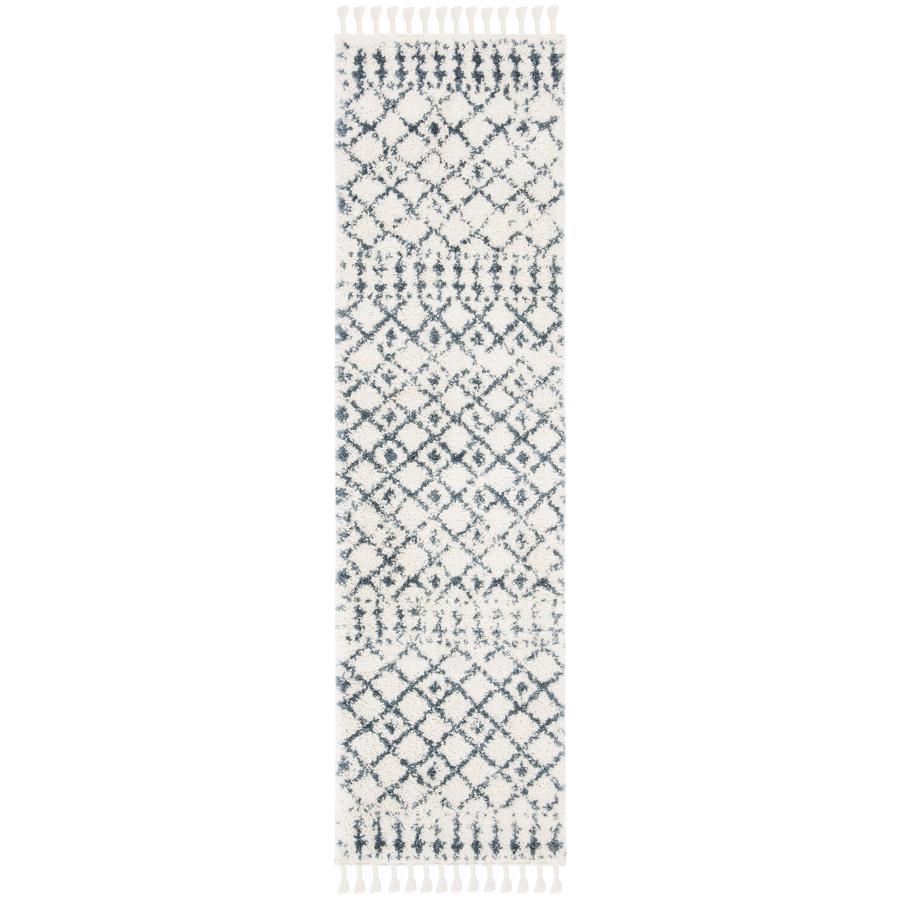 【並行輸入品】 SAFAVIEH Berber Fringe Shag Collection Runner Rug 2'2" x 6'， C_3