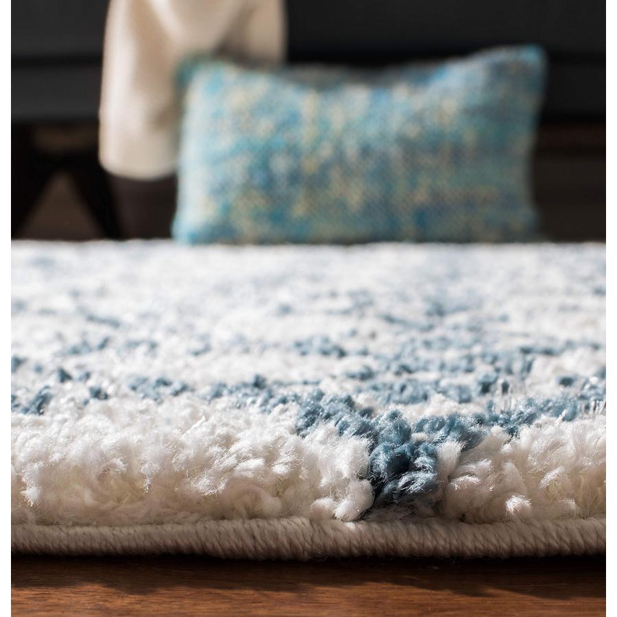 【並行輸入品】 SAFAVIEH Berber Fringe Shag Collection Runner Rug 2'2" x 6'， C_9