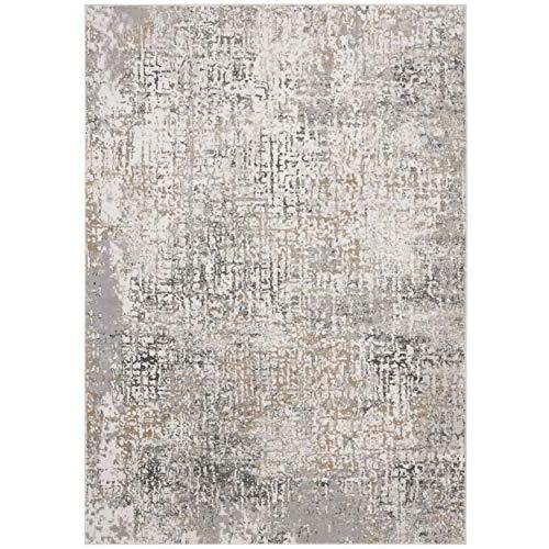 【並行輸入品】 SAFAVIEH Vogue Collection Accent Rug 3' x 5'， Beige & Grey， Mo_4