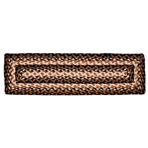 【並行輸入品】 Stallion Braided Rug Accent Floor Carpet Natural Jute Material D_1