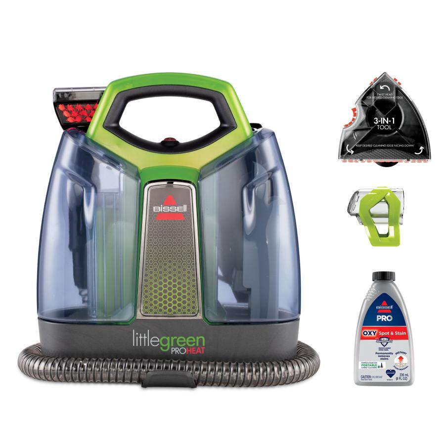 【並行輸入品】Bissell Little Green ProHeatポータブルカーペットクリーナー、2513G Bissell Little_2