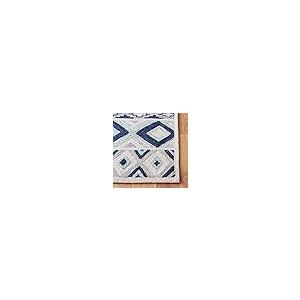 【並行輸入品】 SAFAVIEH Roslyn Collection Runner Rug 2'3" x 8'， Blue & White，_5