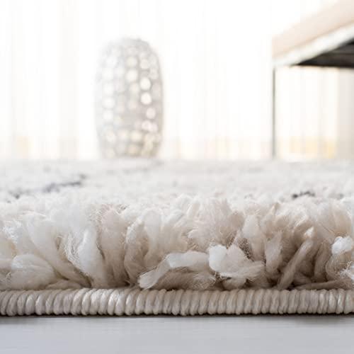 【並行輸入品】 SAFAVIEH Fontana Shag Collection Runner Rug 2'3" x 8'， Grey &_7