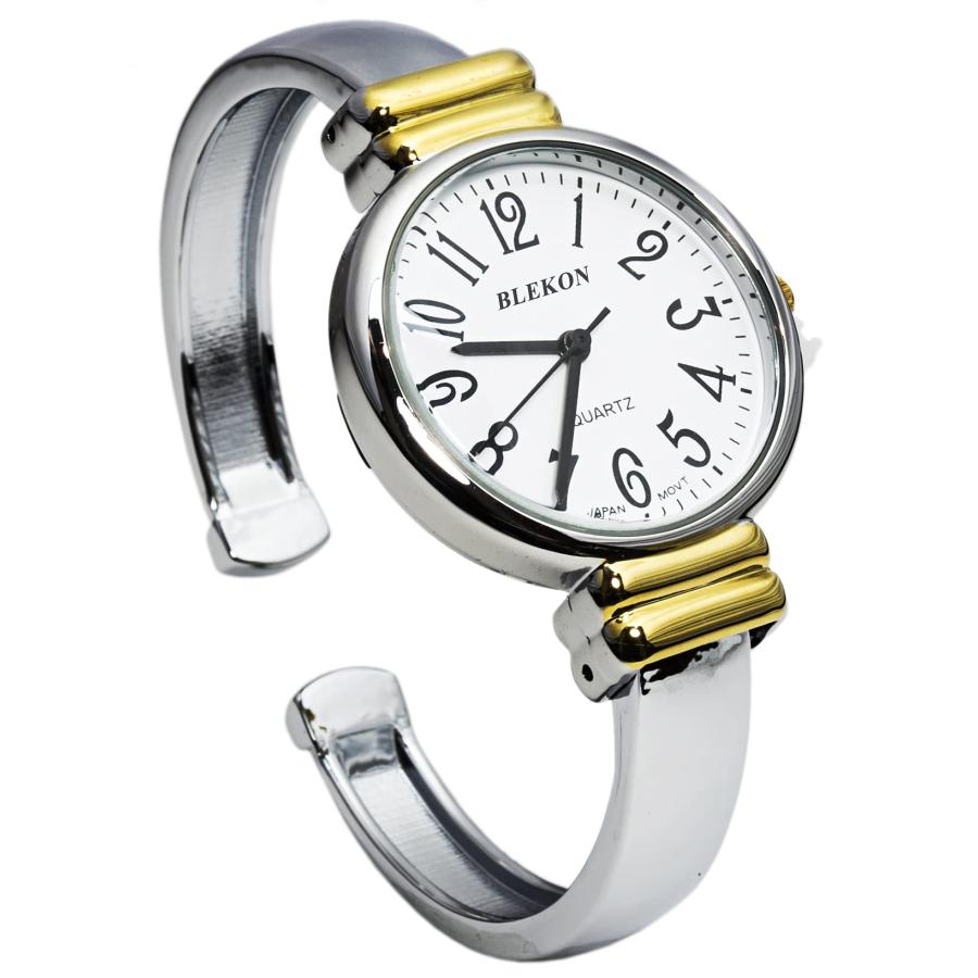 【並行輸入品】 Blekon Collections Japanese Quartz Women's Easy to Read Round 31の画像