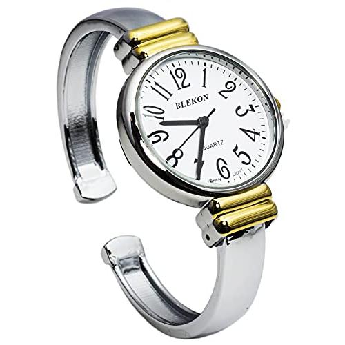 【並行輸入品】 Blekon Collections Japanese Quartz Women's Easy to Read Round 31の画像