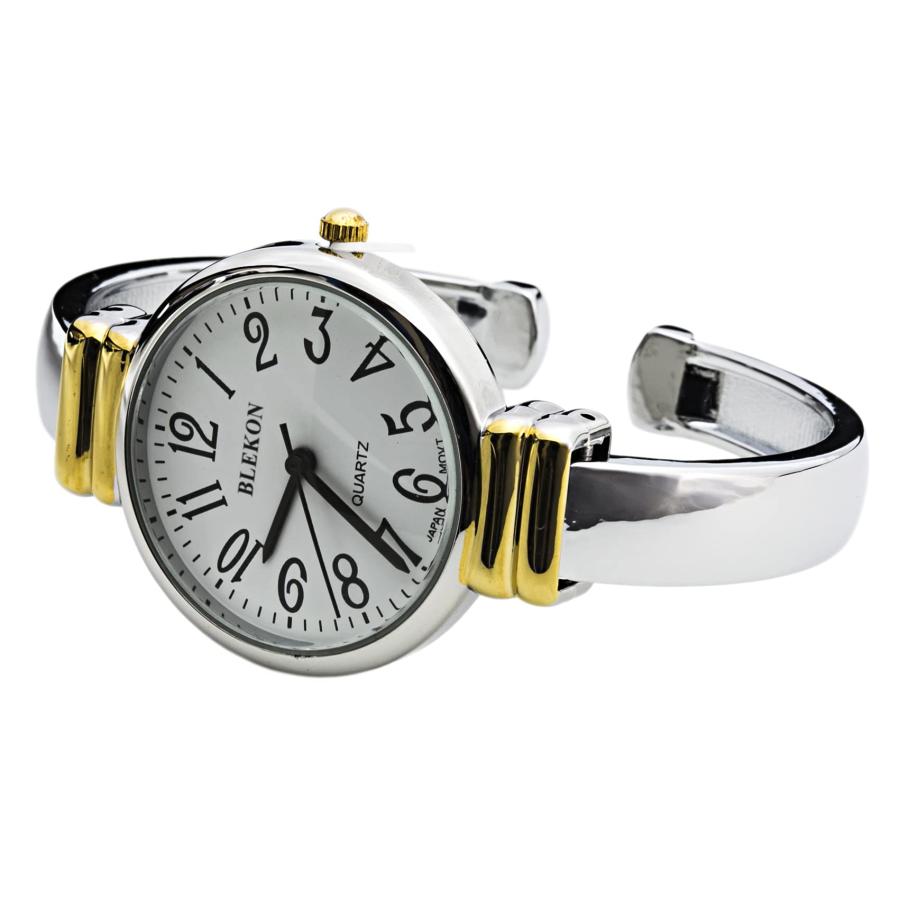 【並行輸入品】 Blekon Collections Japanese Quartz Women's Easy to Read Round 31の画像