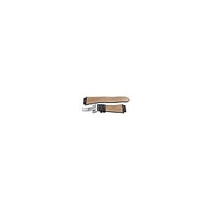 【並行輸入品】 Aqua Master 20mm Widens to 26mm Black Leather Watch Band Strap W_8
