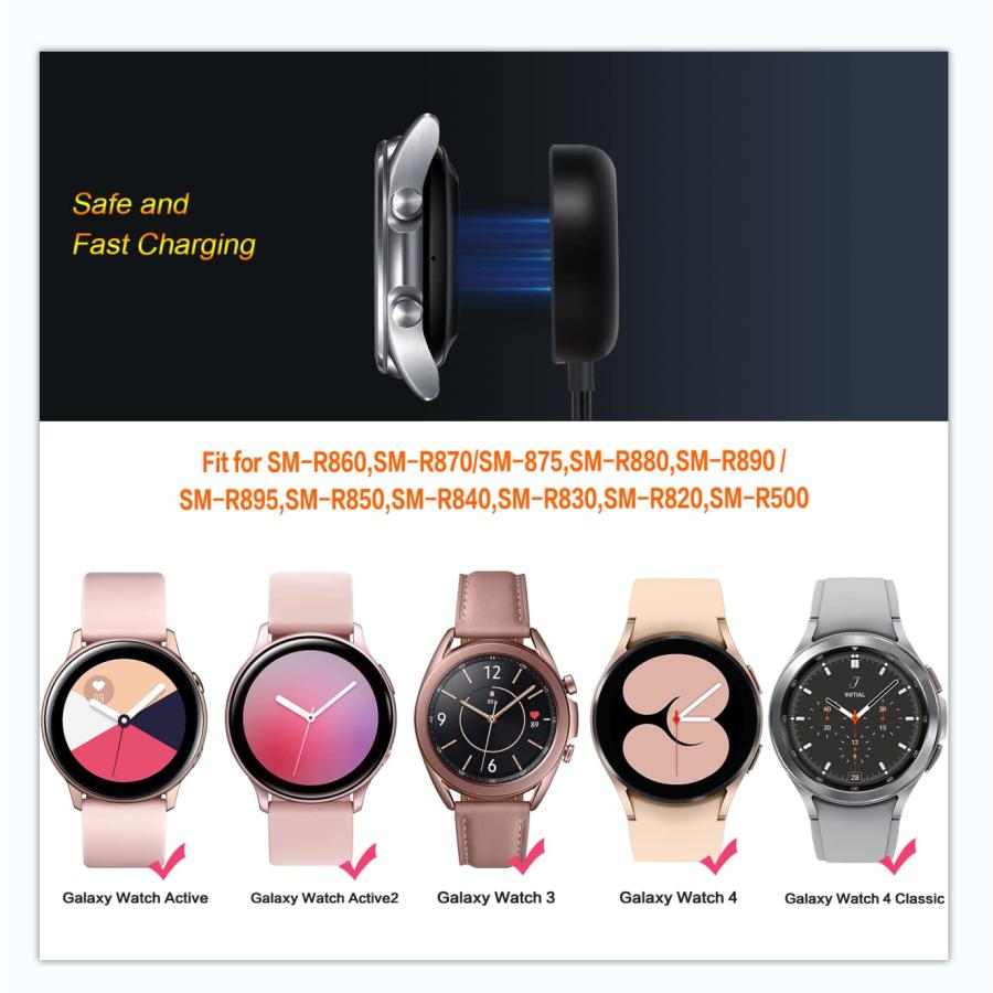 【並行輸入品】 Trami 2 Pack Compatible with Samsung Galaxy Watch 7/6/6 Classic/の画像