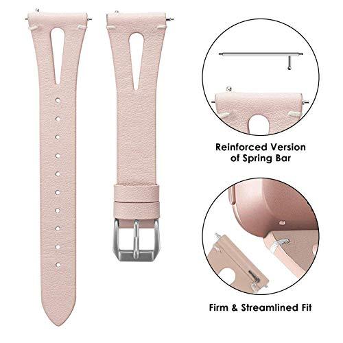 【並行輸入品】 Compatible for Fossil Women Gen 5E Band, YOUkei Slim Vintage Leaの画像