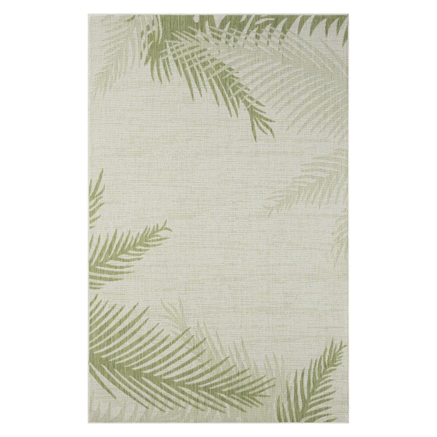【並行輸入品】LR Home Ox Bay Caroline Coastal Palm Leaf 屋内/屋外エリアラグ、ベージュ/S. ピー、1_3