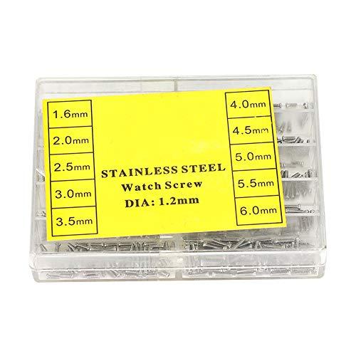 【並行輸入品】 Wristwatch Screw 1.2mm Watch Repair Screw， Glasses Watch Repair_1
