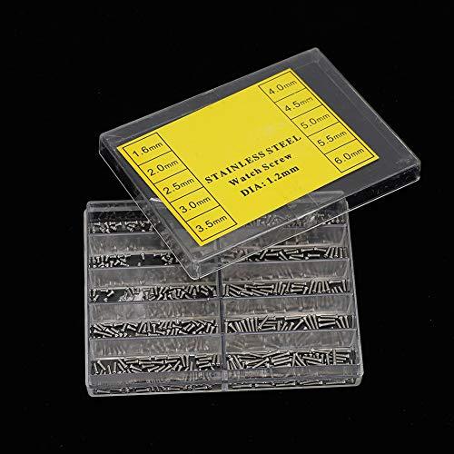 【並行輸入品】 Wristwatch Screw 1.2mm Watch Repair Screw， Glasses Watch Repair_7