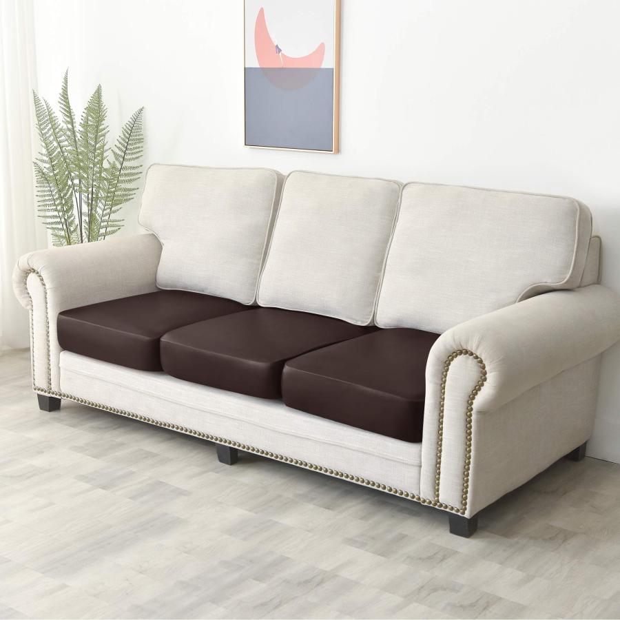 【並行輸入品】Yates Home PUレザー カウチ ソファクッション スリップカバー 防水 伸縮性 椅子RVシートカバー ラブシート ソファ_6
