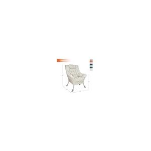 【並行輸入品】Superrella Moderna silla de acento suave Sala de estar tapizado S_8
