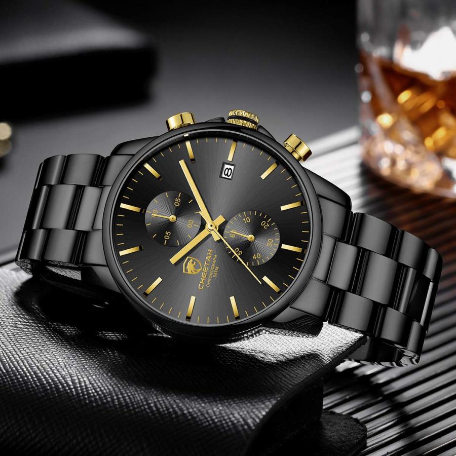 並行輸入品】GOLDEN HOUR ファッション ビジネス メンズ 腕時計 