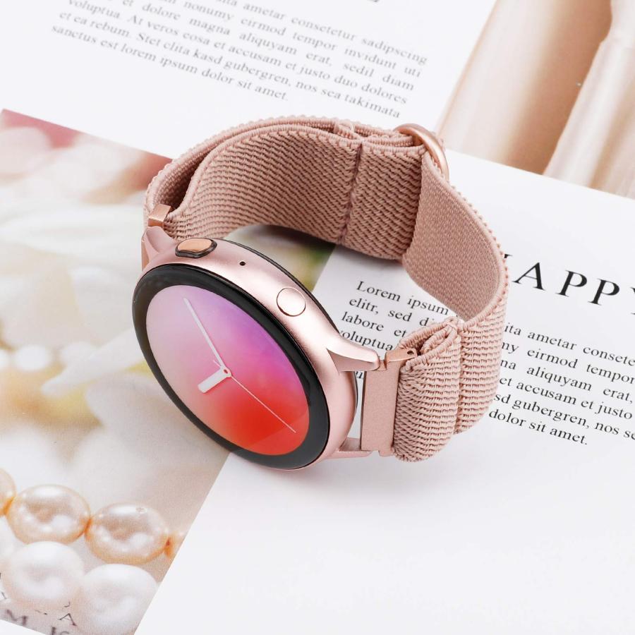 【並行輸入品】 TOYOUTHS 3 Pack 20mm Stretchy Nylon Band Compatible with Samsung_6