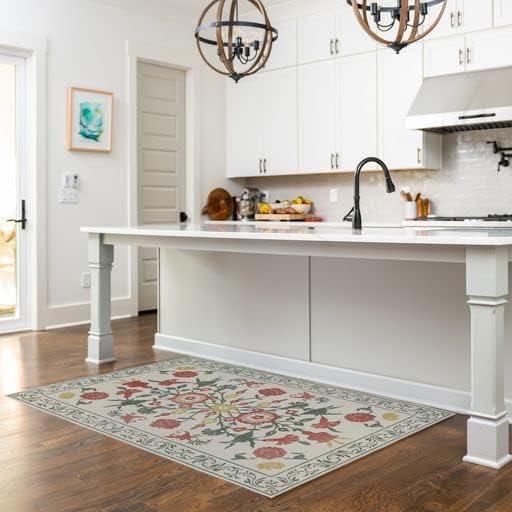 【並行輸入品】 Carolina Creekhouse Vinyl Rug | Amelia 042281UA | Vinyl Floor Ma_3