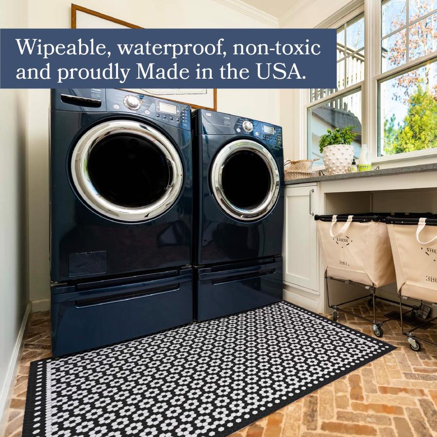 【並行輸入品】 Carolina Creekhouse Vinyl Rug | Amelia 042281UA | Vinyl Floor Ma_5