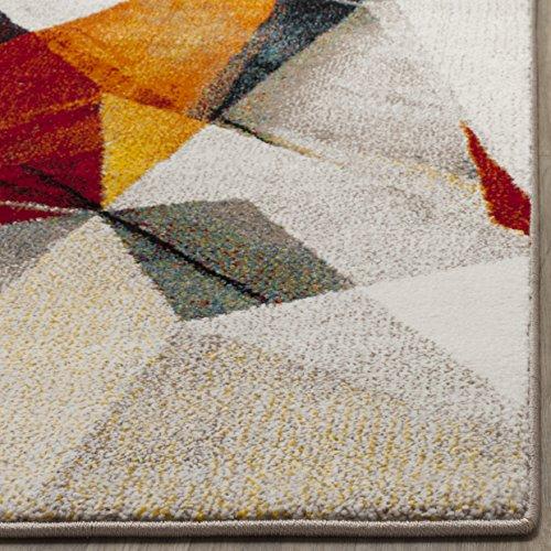 【並行輸入品】 SAFAVIEH Porcello Collection Runner Rug 2'3" x 14'， Light Grey_4