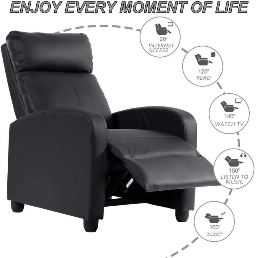 【並行輸入品】 Recliner Chair for Living Room Massage Recliner Single Sofa Home_6