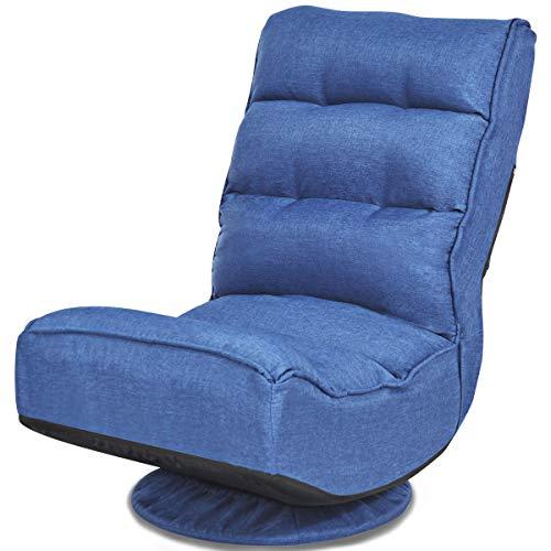 【並行輸入品】 Giantex 360 Degree Swivel Gaming Chair， 6 Position Adjustable Fo_1